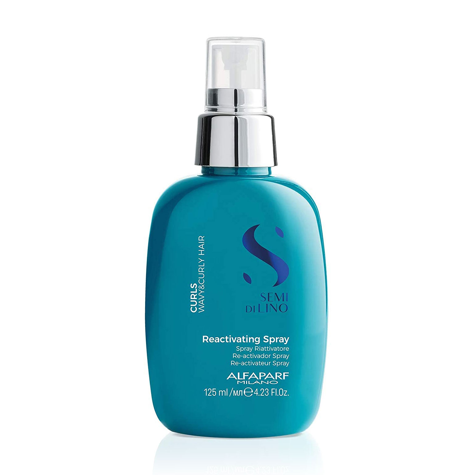 Відновлювальний спрей Alfaparf Semi Di Lino Curls Reactivating Spray для кучерявого волосся та волосся, що в'ється, 125 мл